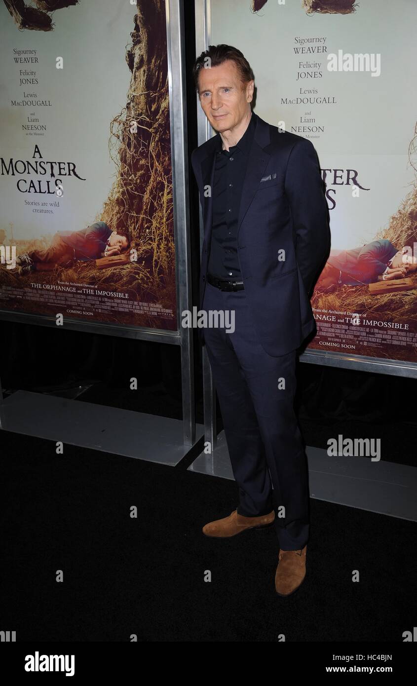 New York, NY, USA. 7th Dec, 2016. Liam Neeson at arrivals for A MONSTER ...