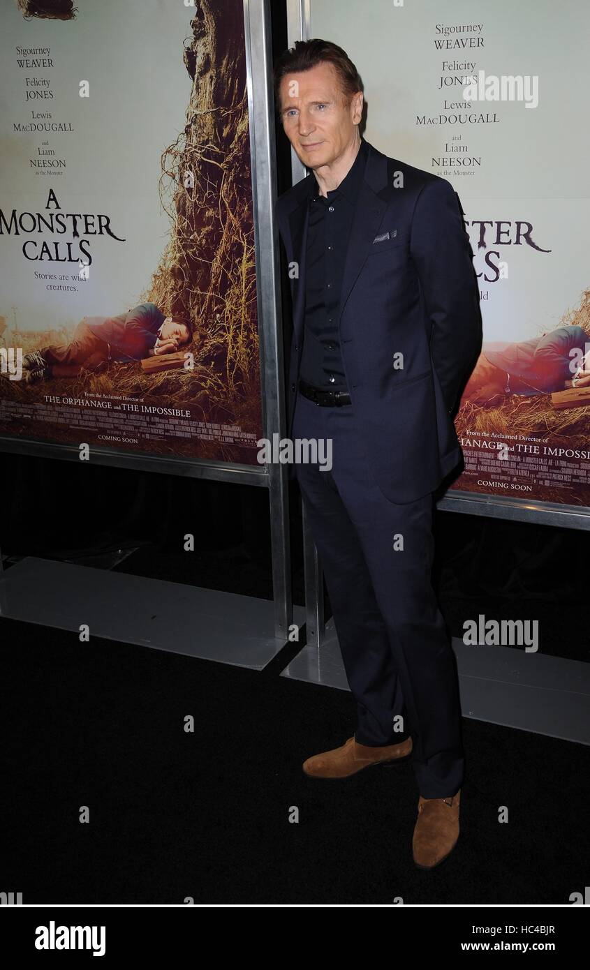New York, NY, USA. 7th Dec, 2016. Liam Neeson at arrivals for A MONSTER ...