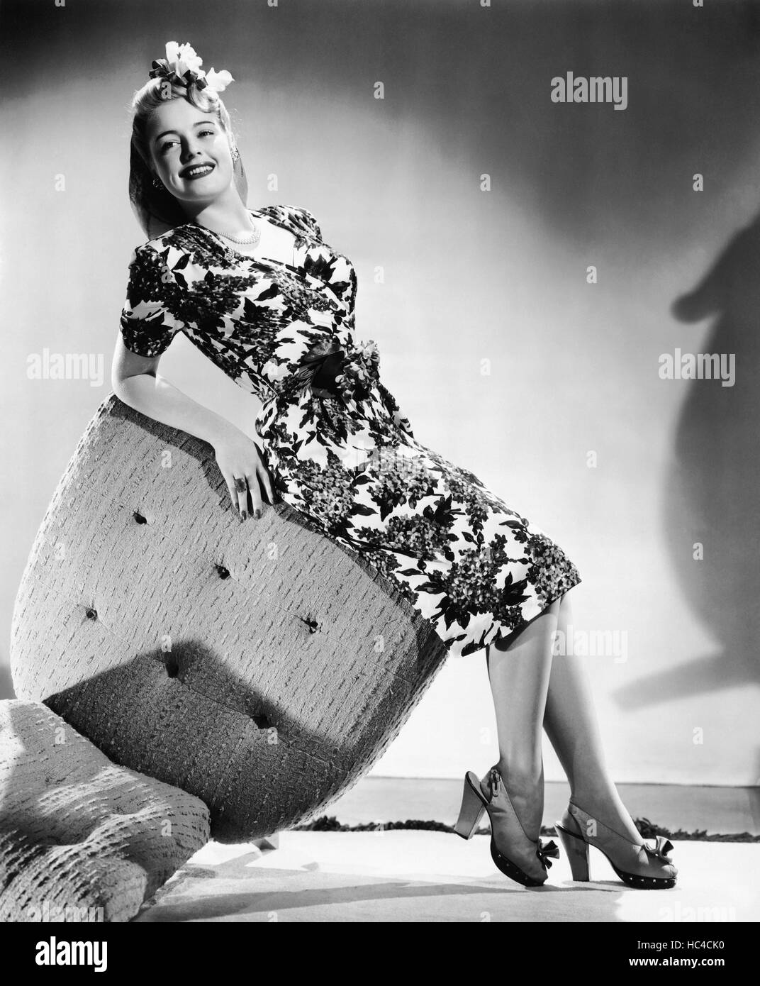 ORCHESTRA WIVES, Mary Beth Hughes, in a dress by Earl Luick, 1942 ...