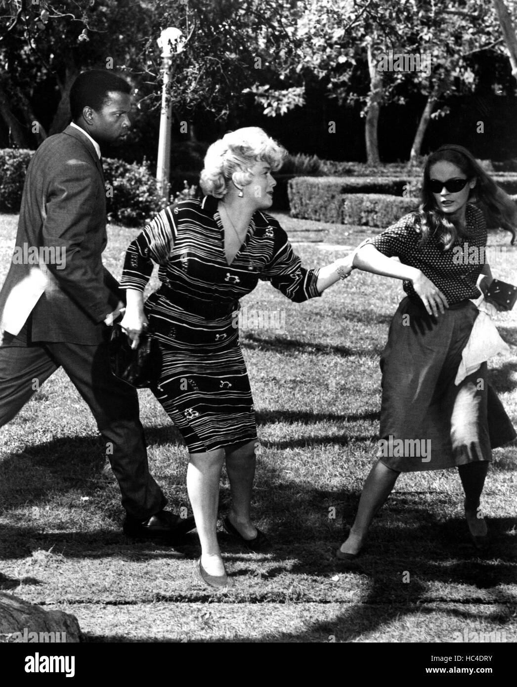 A PATCH OF BLUE, Sidney Poitier, Shelley Winters, Elizabeth Hartman