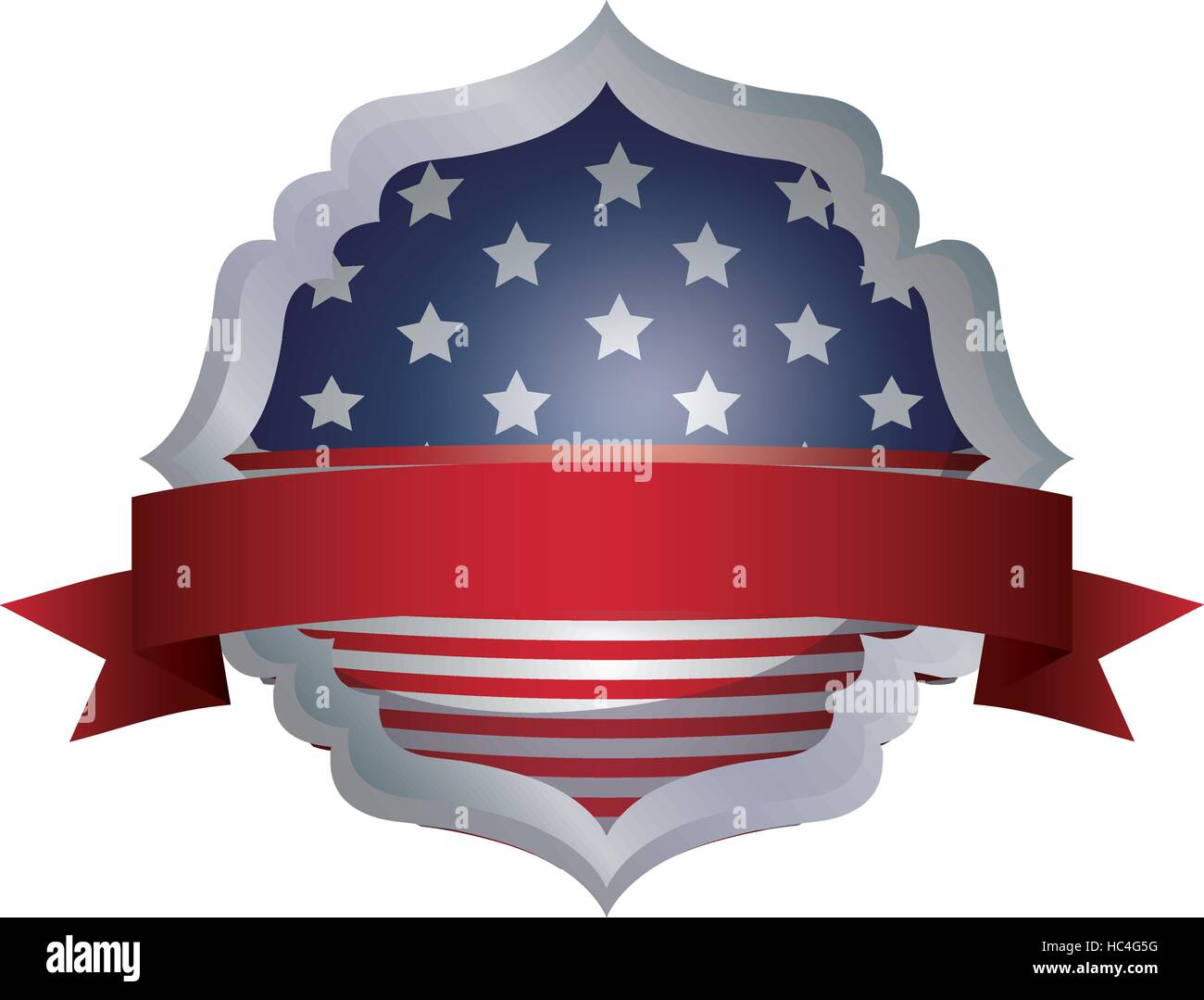 Usa flag inside frame icon. United nation us country and american ...