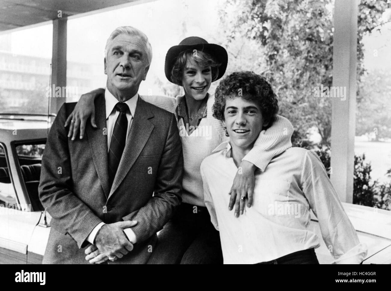 PROM NIGHT, Leslie Nielsen, Jamie Lee Curtis, Michael Tough, 1980, (c)AVCO  Embassy Pictures/courtesy Everett Collection Stock Photo - Alamy