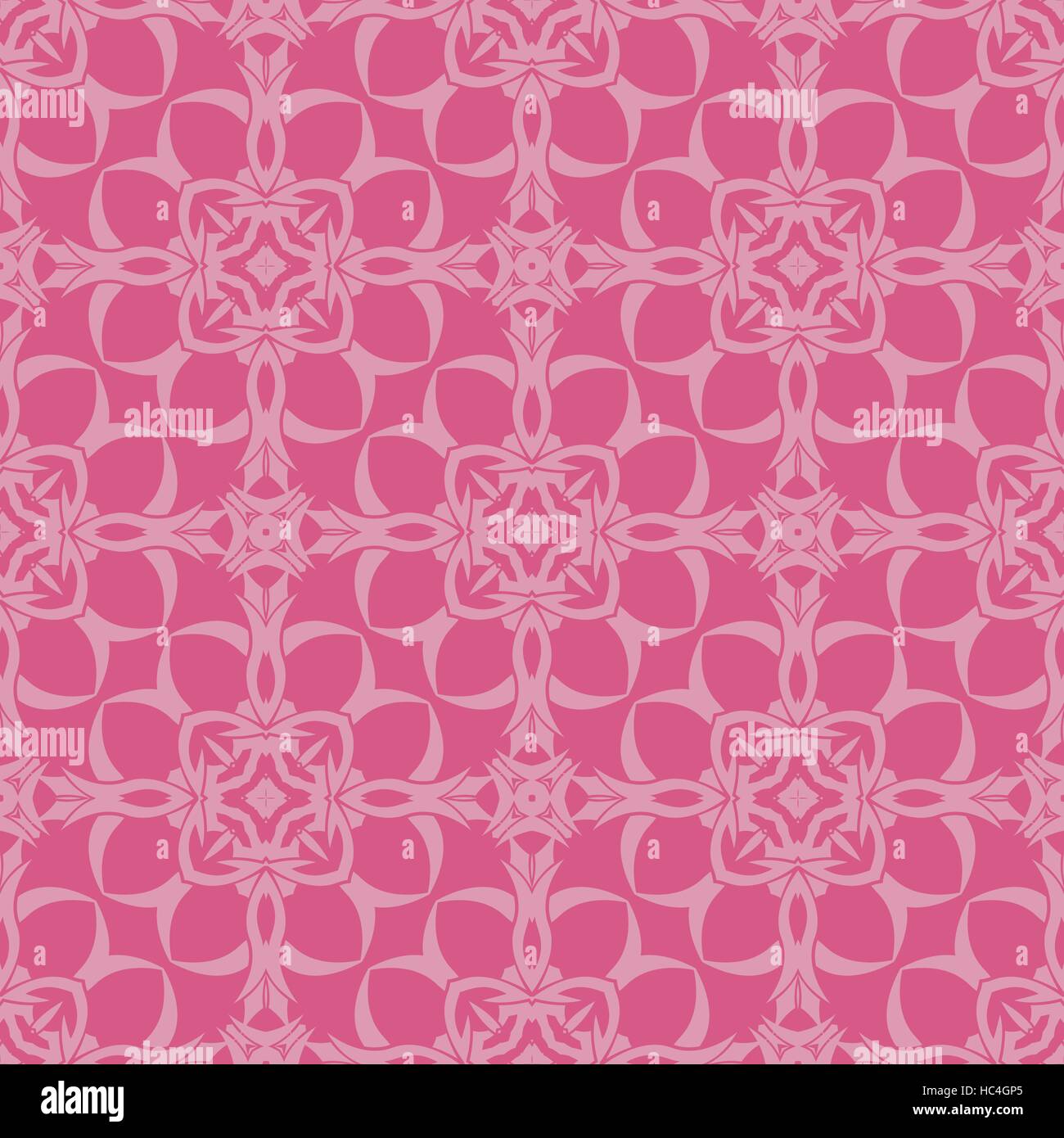Pink Ornamental Seamless Line Pattern Stock Vector Image & Art - Alamy