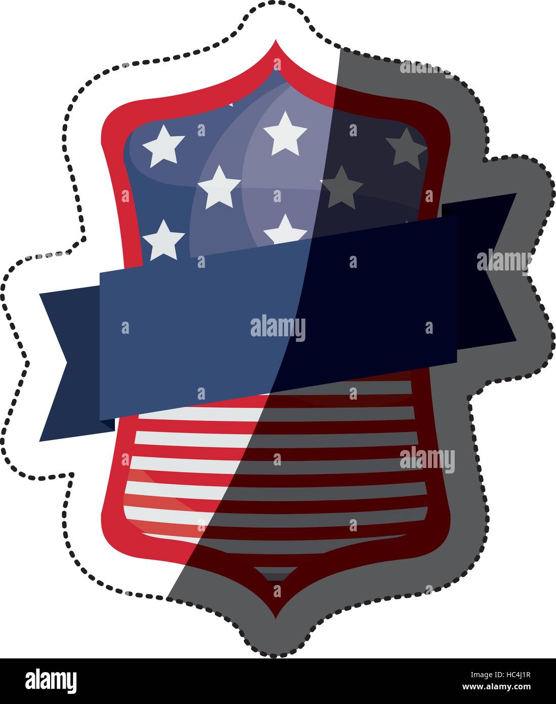 Usa flag inside frame icon. United nation us country and american ...