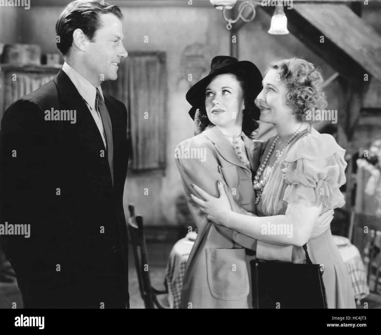 PRIMROSE PATH, from left Joel McCrea, Ginger Rogers, Marjorie Rambeau