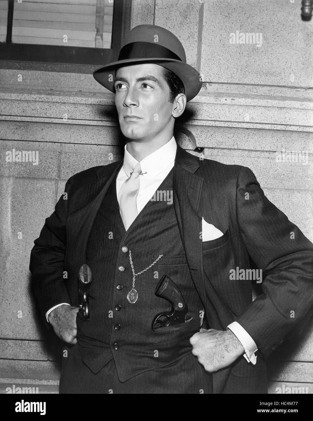 THE RISE AND FALL OF LEGS DIAMOND, Ray Danton, 1960 Stock Photo - Alamy