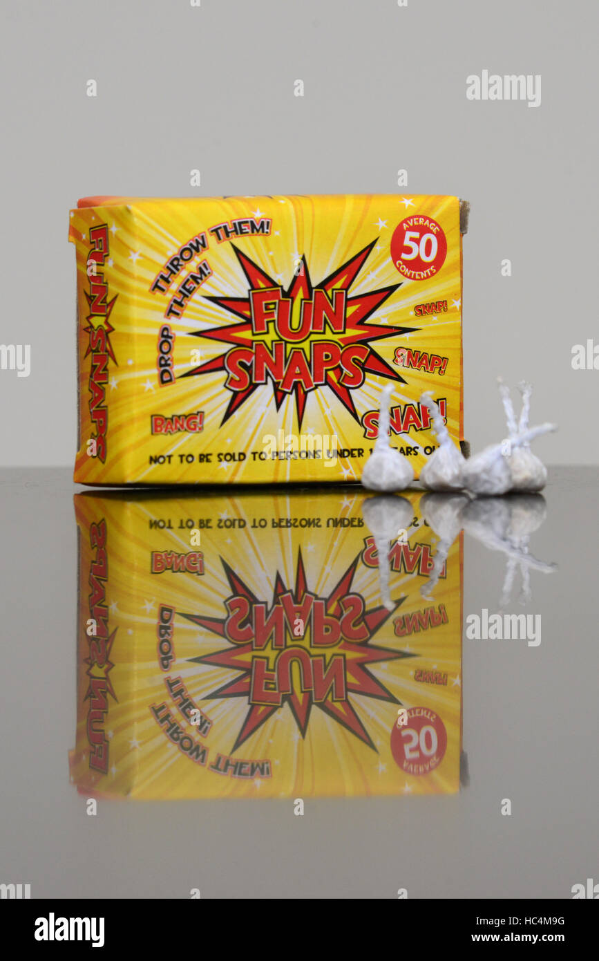 A packet of Fun Snaps Stock Photo Alamy