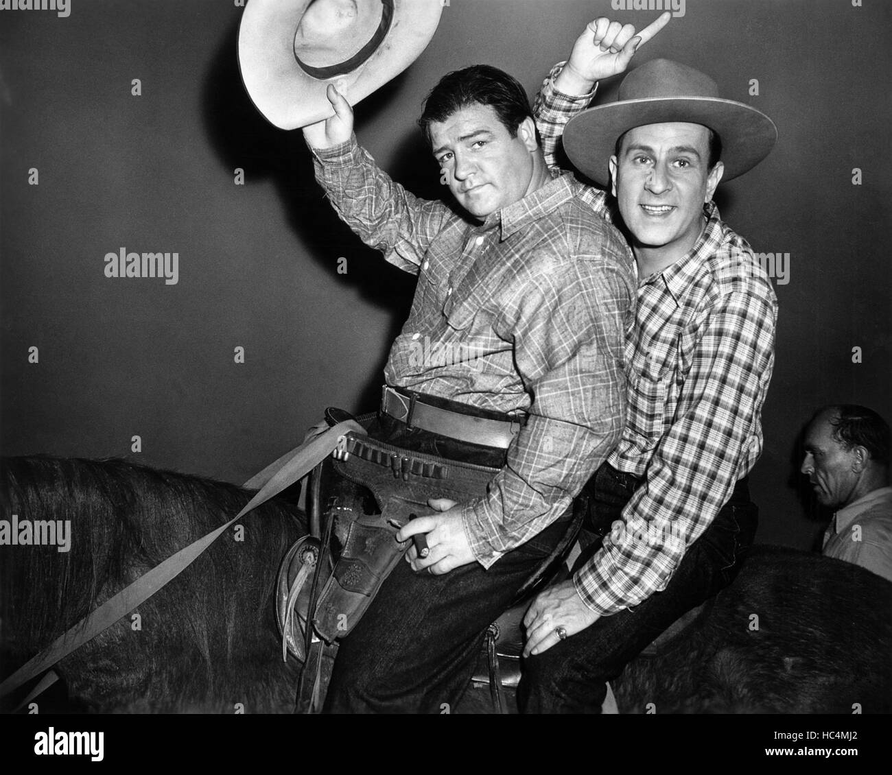 RIDE'EM COWBOY, Lou Costello, Bud Abbott, 1942 Stock Photo Alamy
