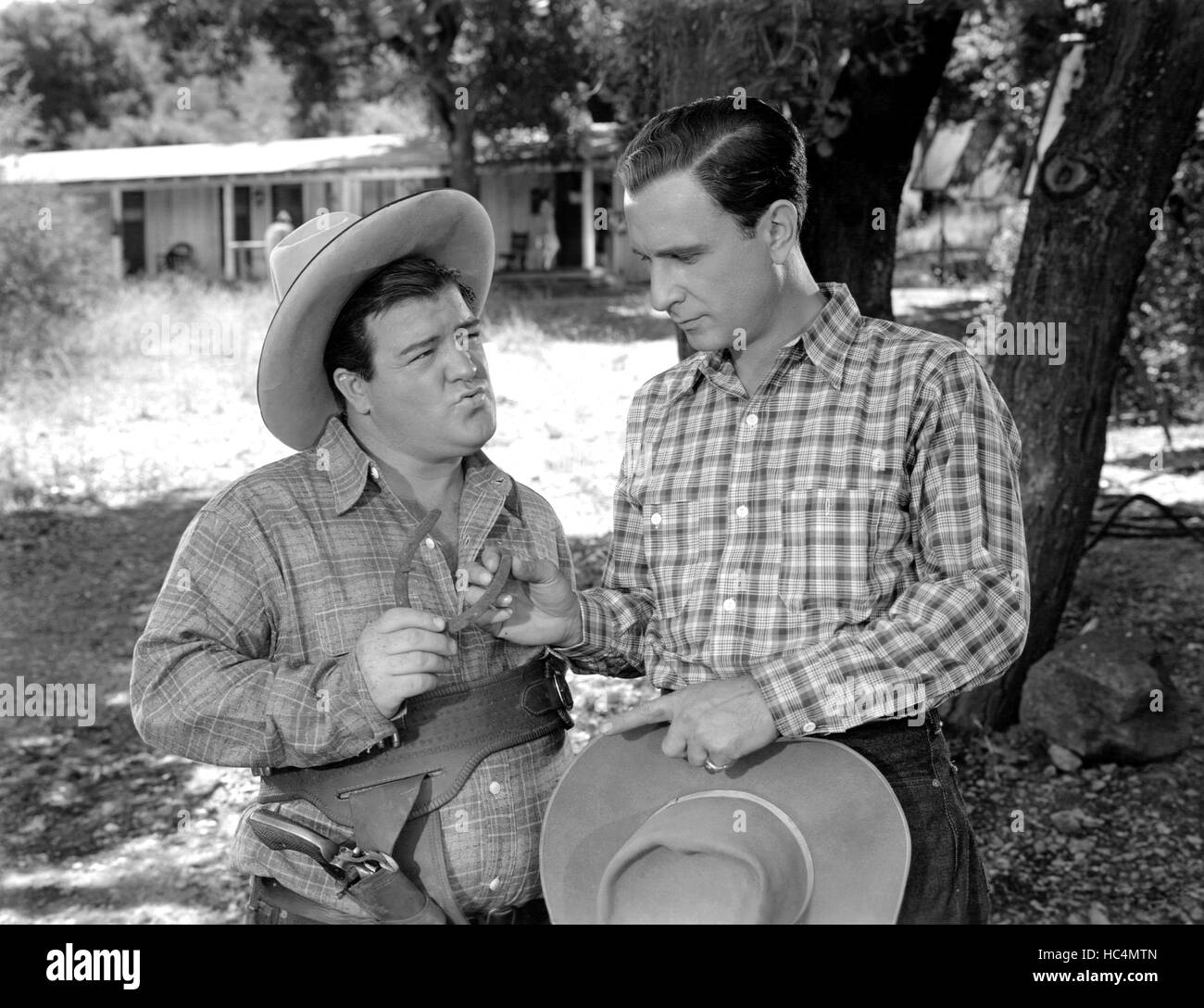 RIDE 'EM COWBOY, Lou Costello, Bud Abbott, 1942 Stock Photo Alamy