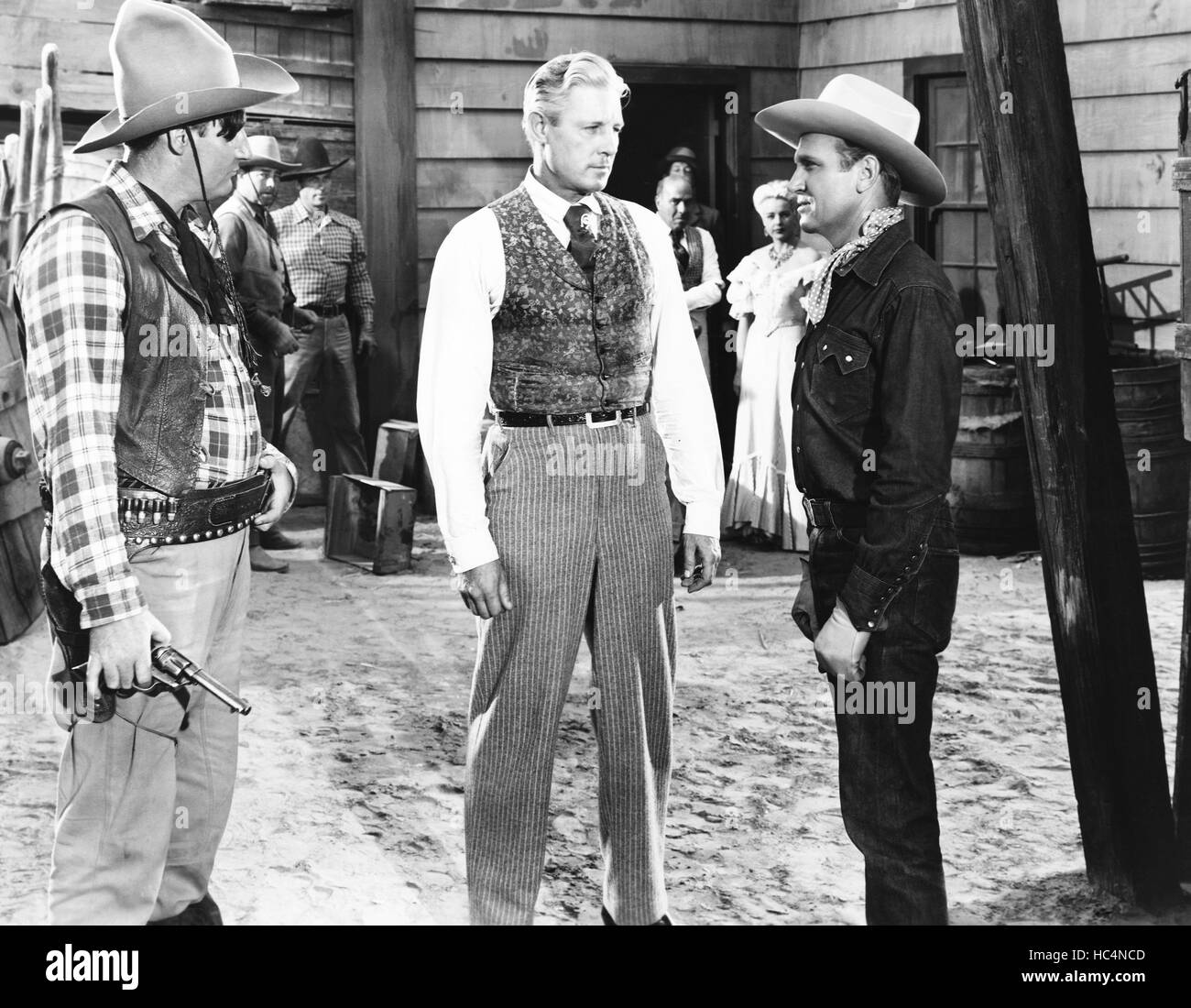 RIDERS IN THE SKY, from left: Pat Buttram, Robert Livingston, Gene ...