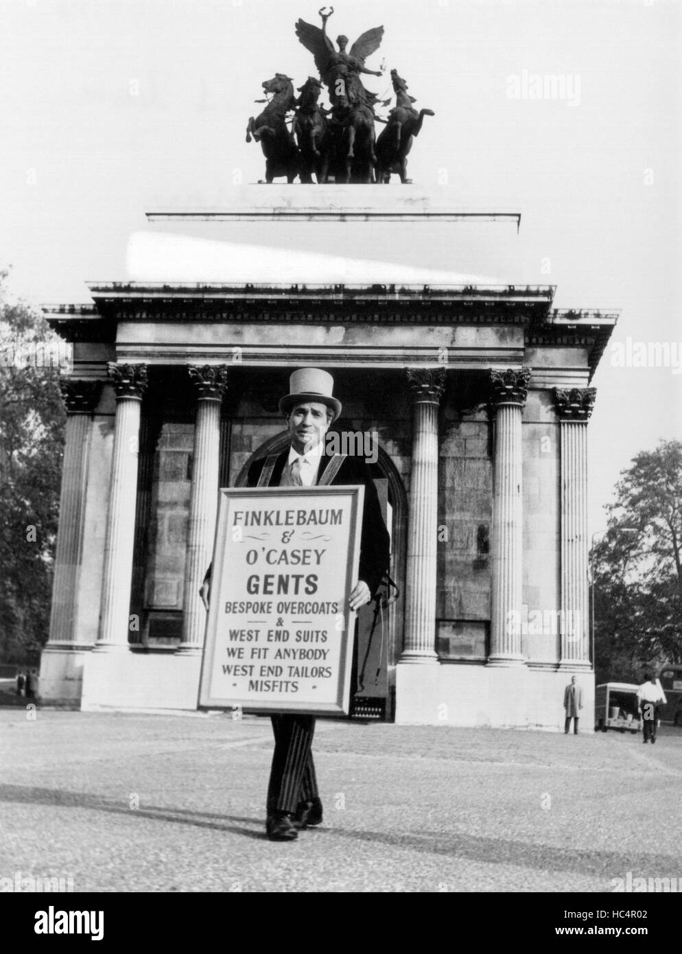 THE SANDWICH MAN, Michael Bentine, 1966 Stock Photo Alamy