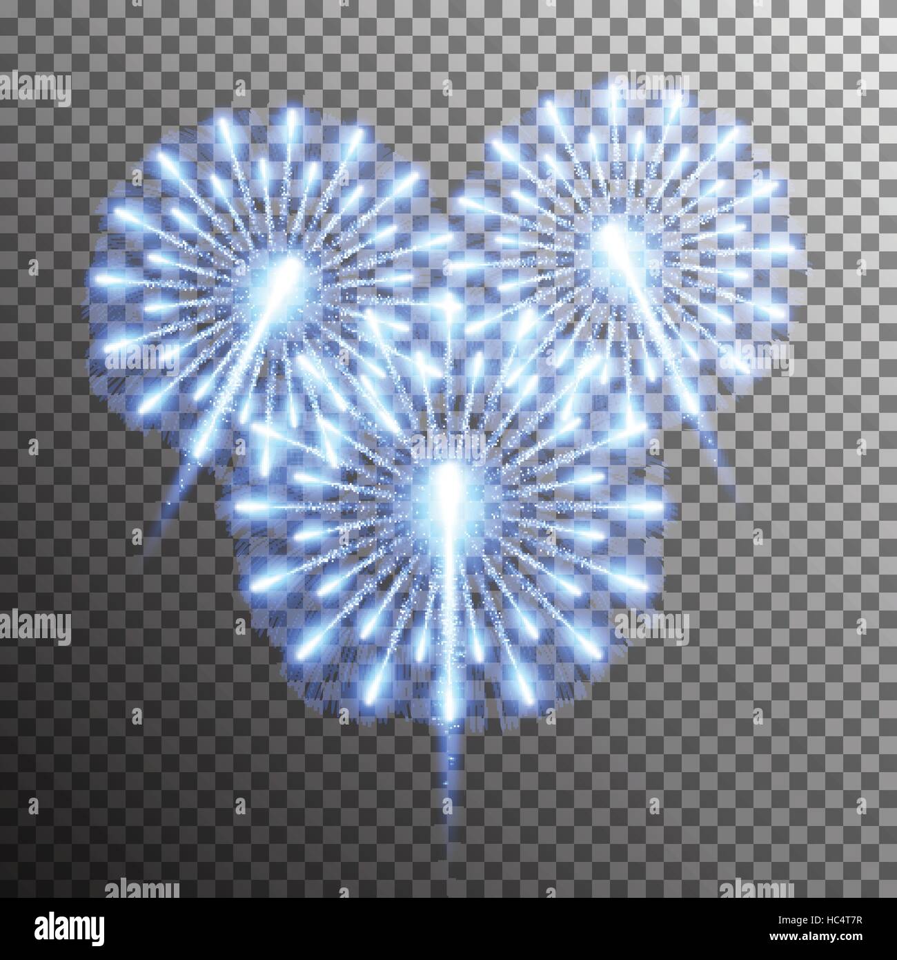 isolated realistic vector fireworks Stock Vector Image & Art - Alamy