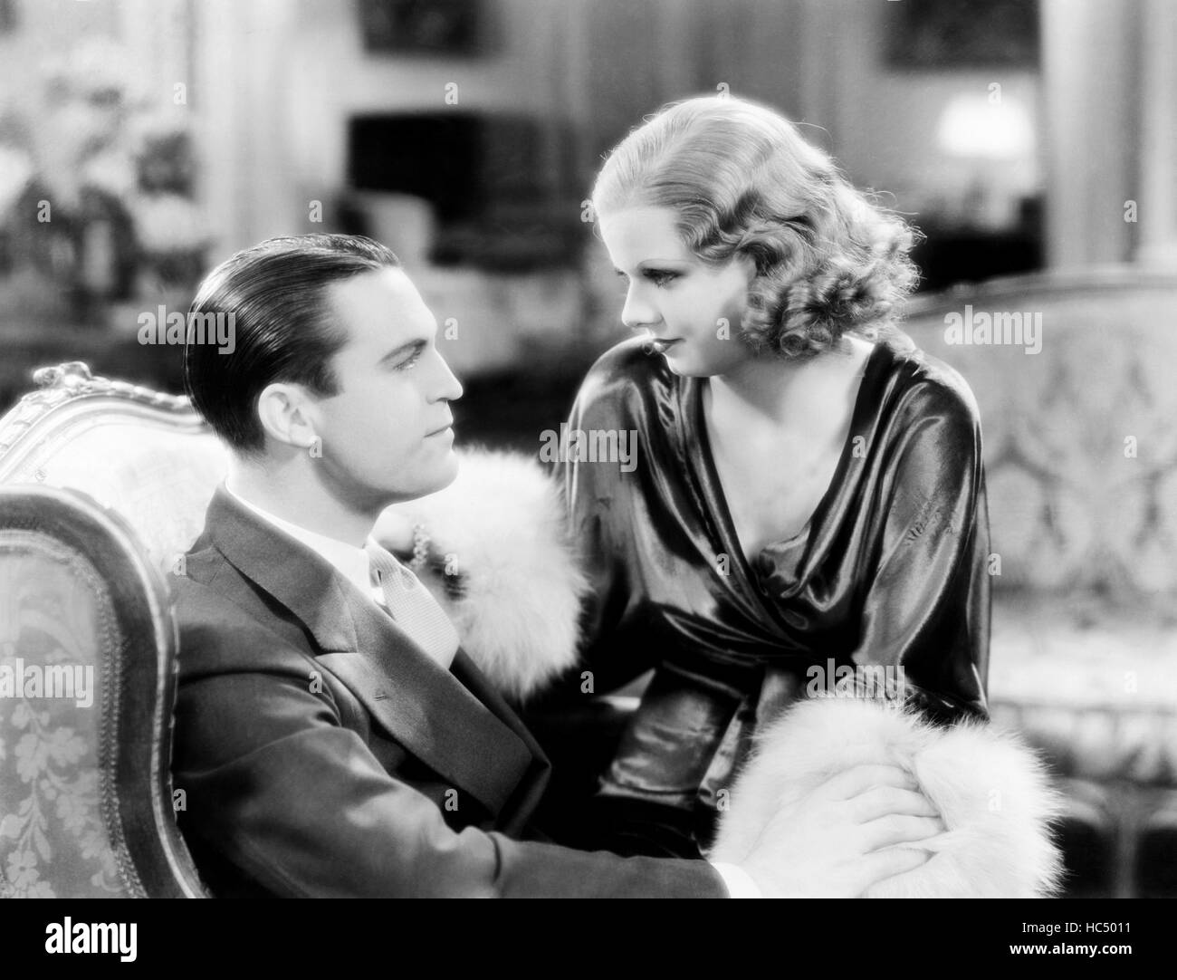 RED-HEADED WOMAN, from left, Chester Morris, Jean Harlow, 1932 Stock ...