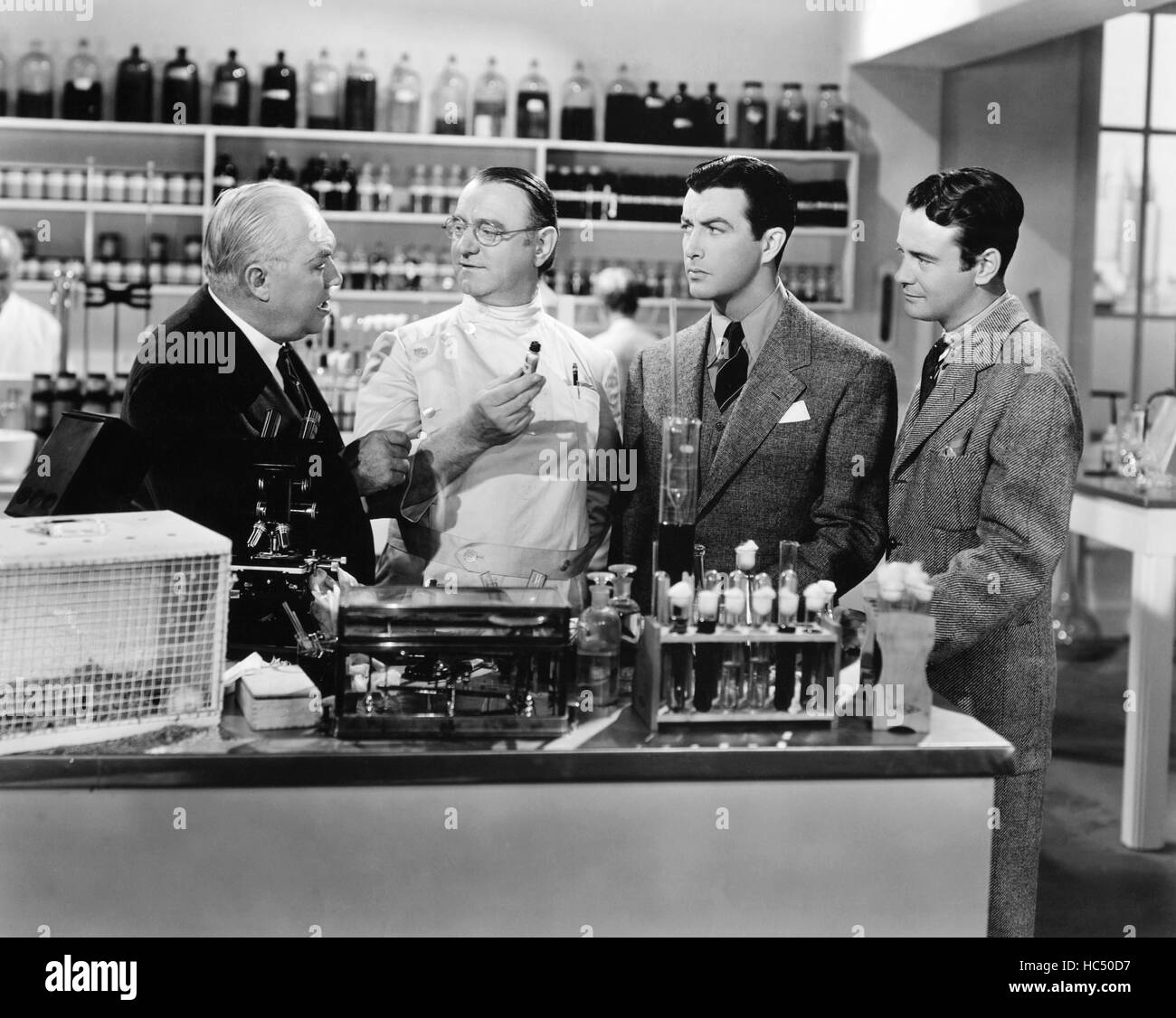 REMEMBER?, from left: George Barbier, Sig Ruman, Robert Taylor, Lew ...
