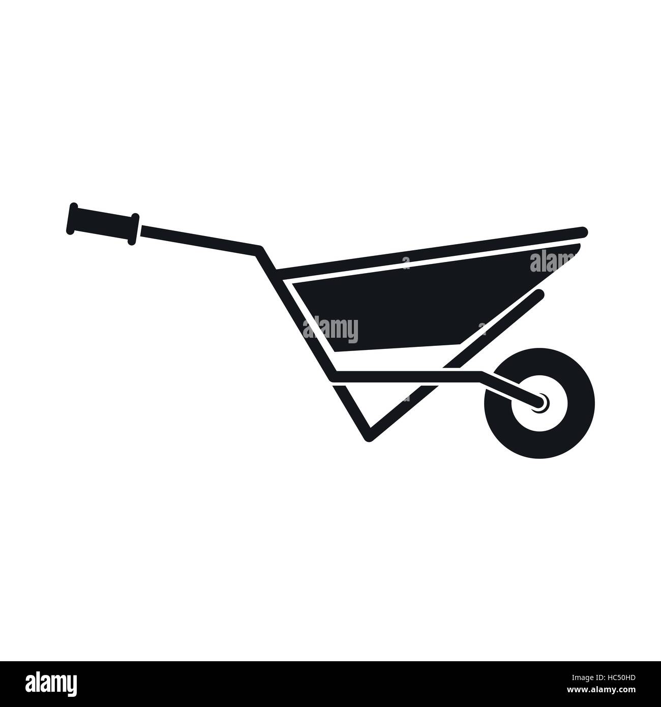 Wheelbarrow full of turf icon Stock Vector Image & Art Alamy