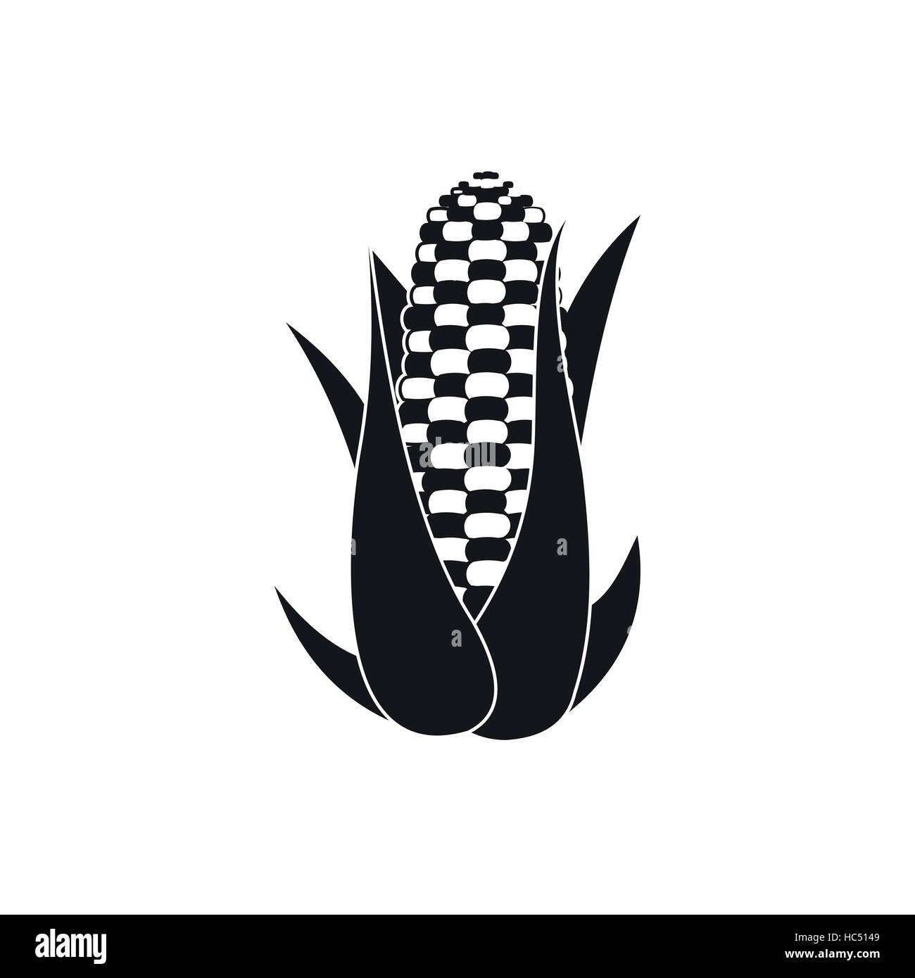 Corn cob icon Stock Vector Image & Art - Alamy