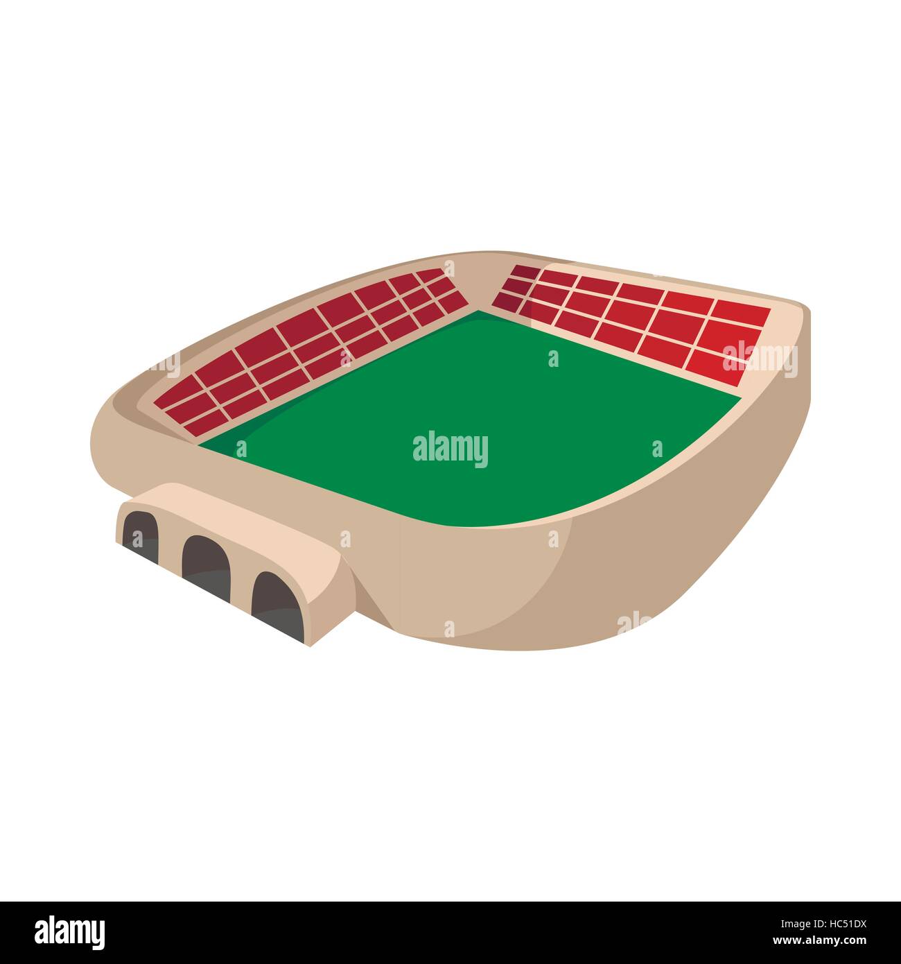 Sports stadium cartoon icon Stock Vector Image & Art Alamy