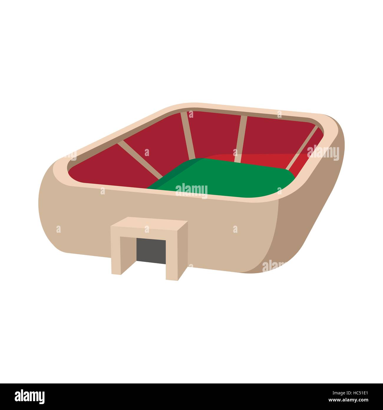 Sports stadium cartoon icon Stock Vector Image & Art Alamy