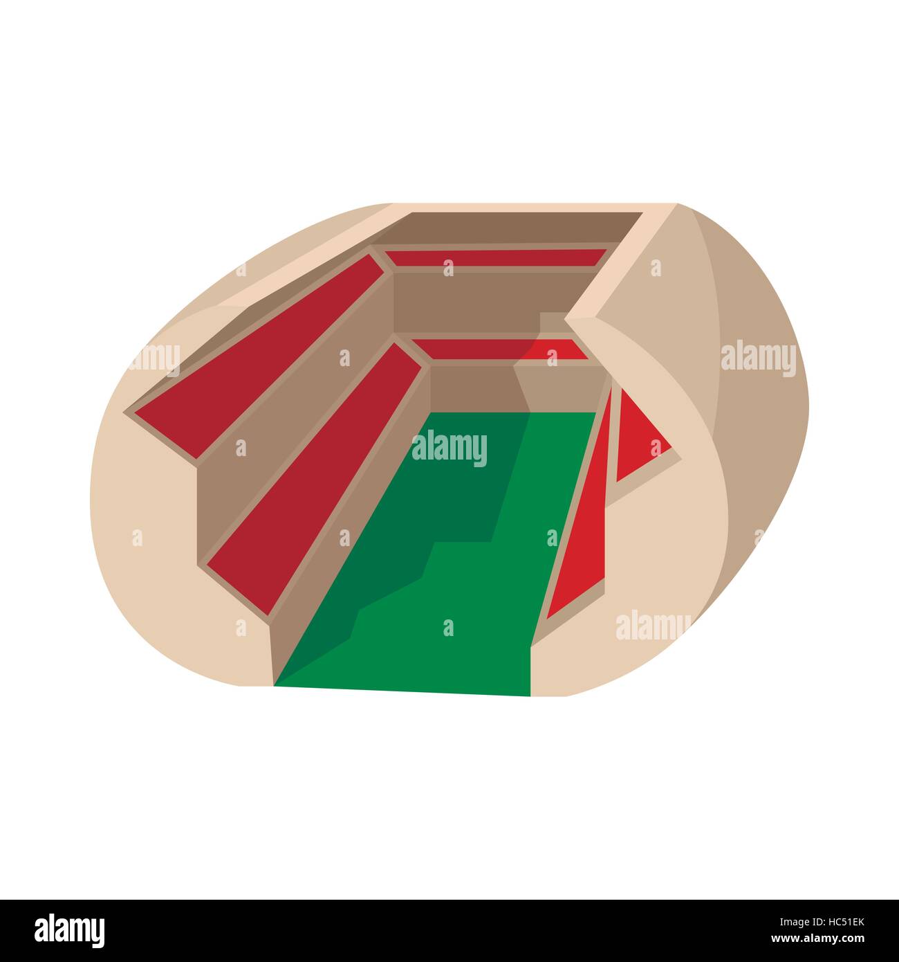 Football soccer stadium cartoon icon Stock Vector Image & Art - Alamy