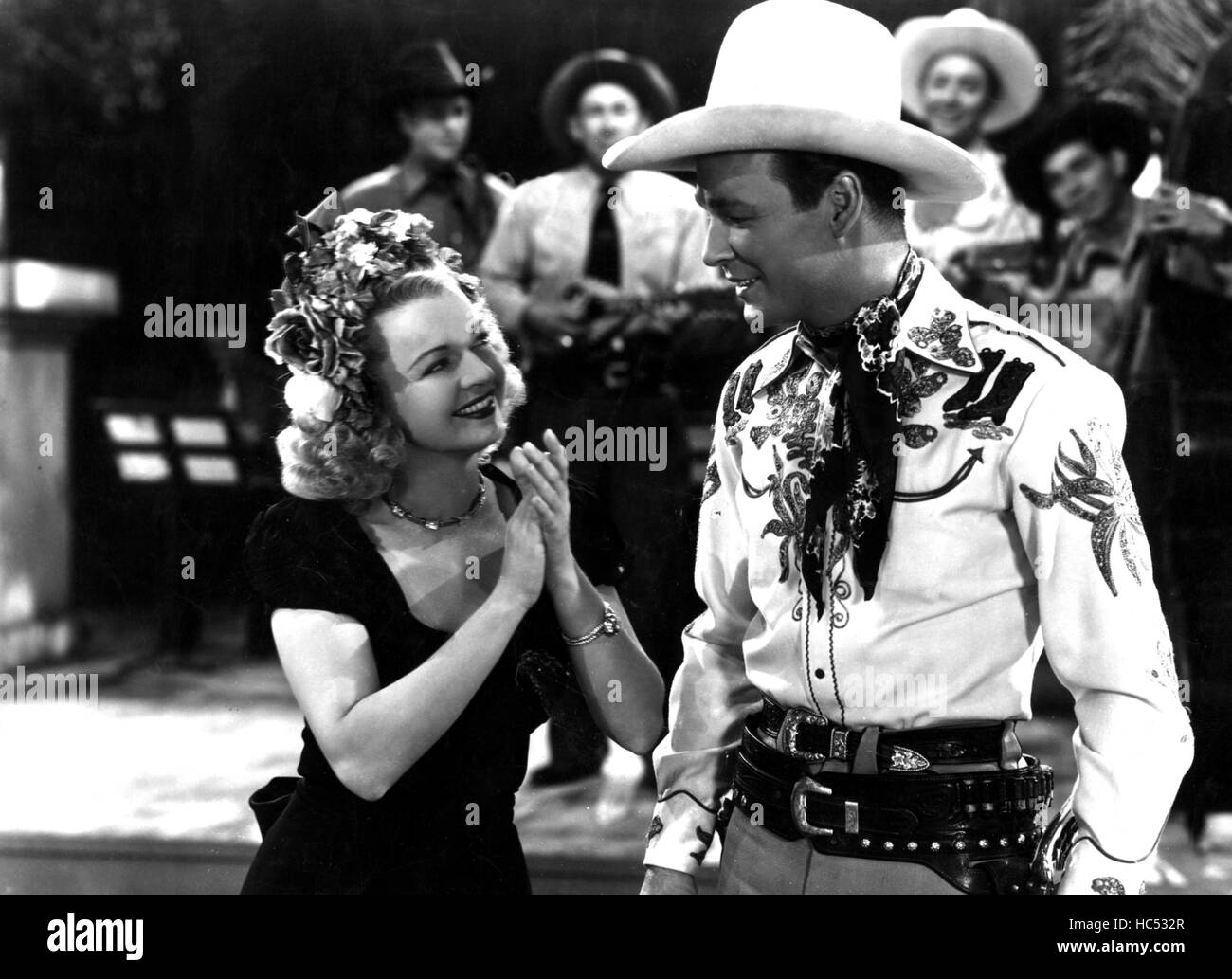 ROLL ON TEXAS MOON, Dale Evans, Roy Rogers, 1946 Stock Photo - Alamy