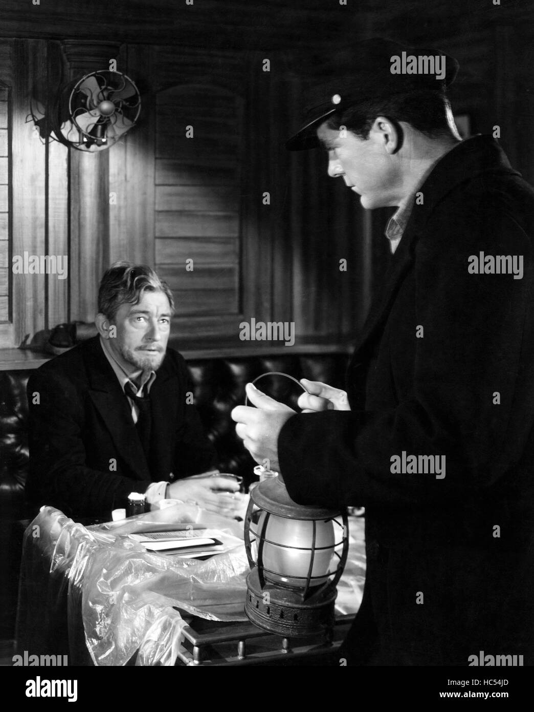 SEALED CARGO, from left Claude Rains, Dana Andrews, 1951 Stock Photo