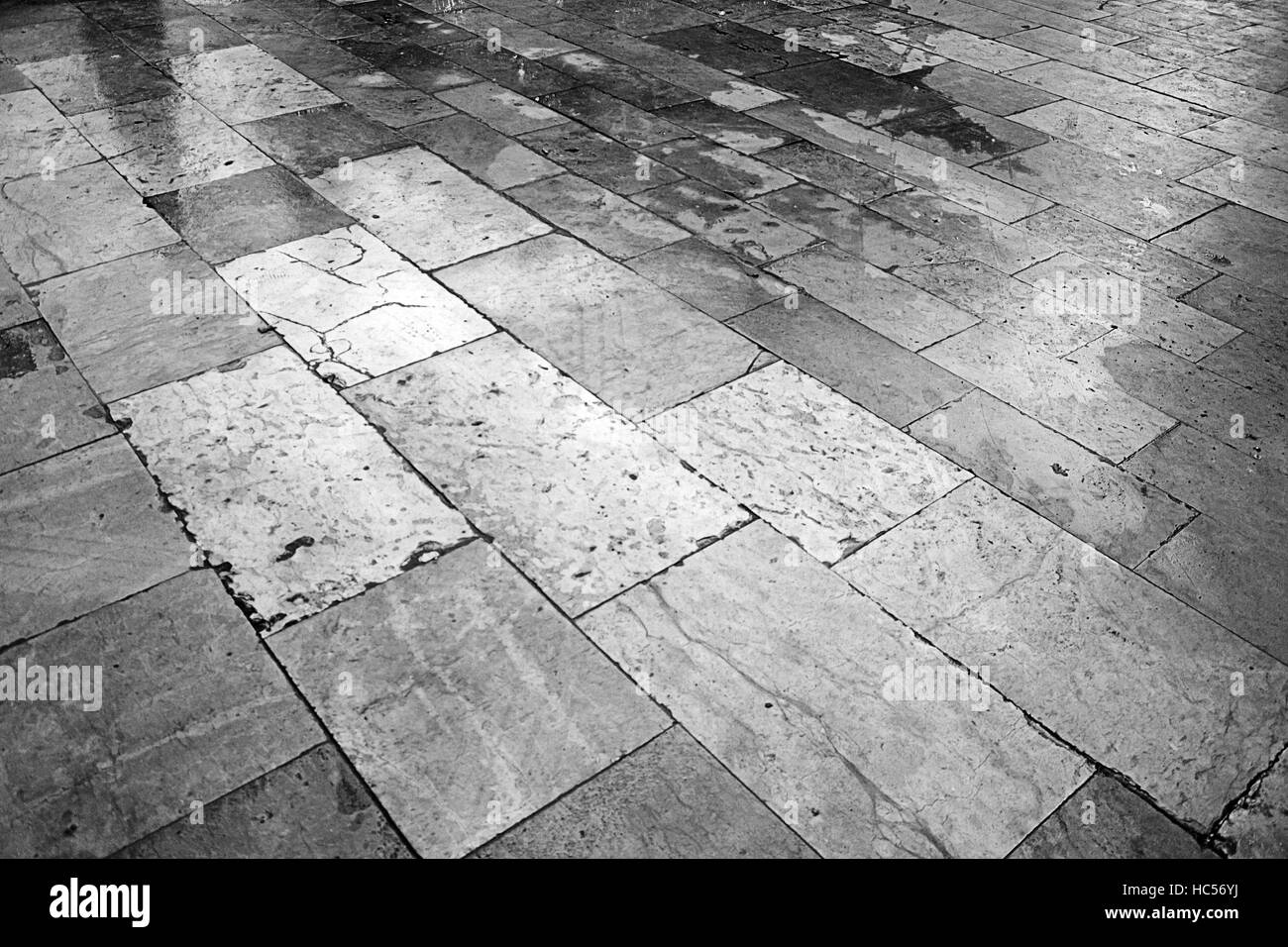 Urban street painted floor tiles, construction Stock Photo Alamy