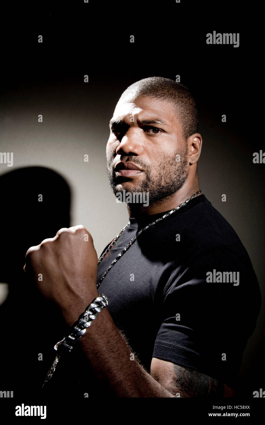 Quinton "Rampage" Jackson during a portrait session on July 3, 2008 in