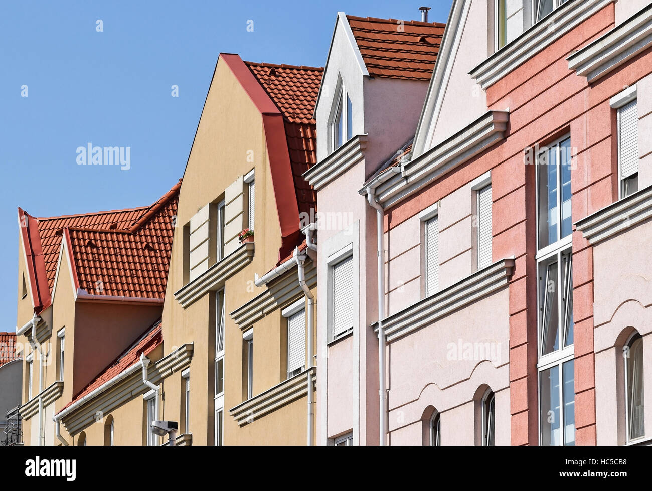 New apartment buildings in the city Stock Photo - Alamy