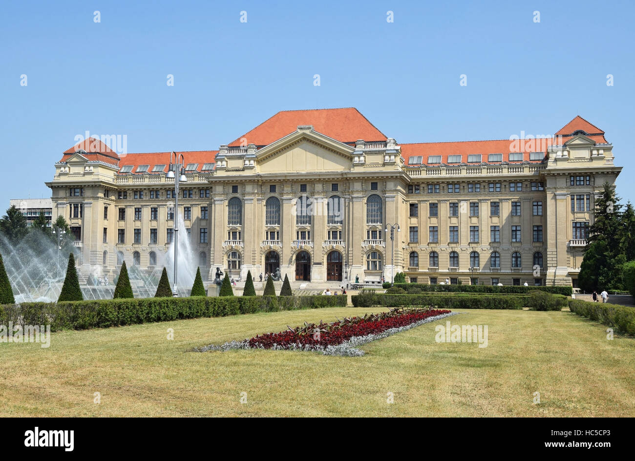 University Building, Debrecen, Hungary Stock Photo - Alamy