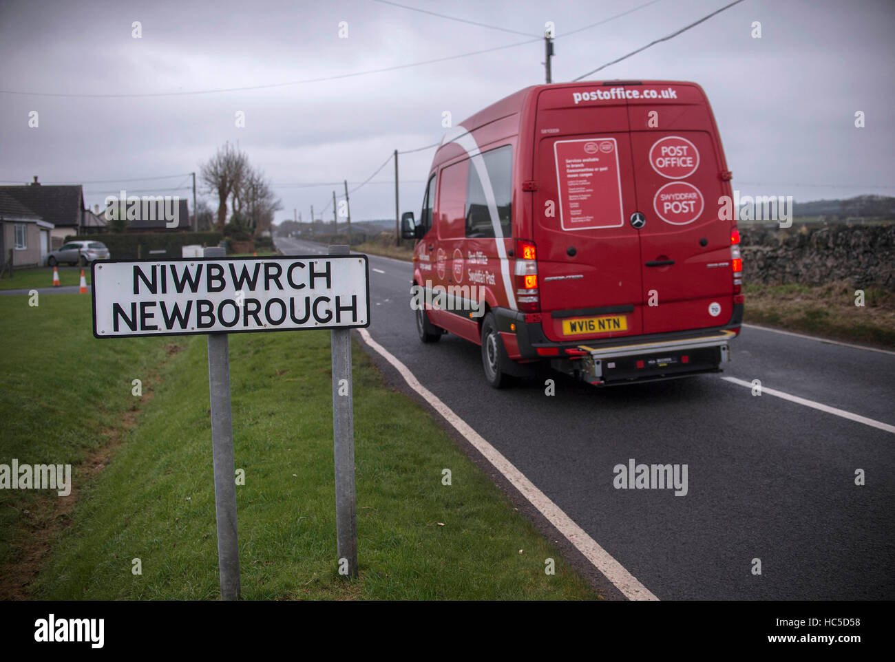 EDITORIAL USE ONLY Bangor Post Office postmaster, Brian Charlton