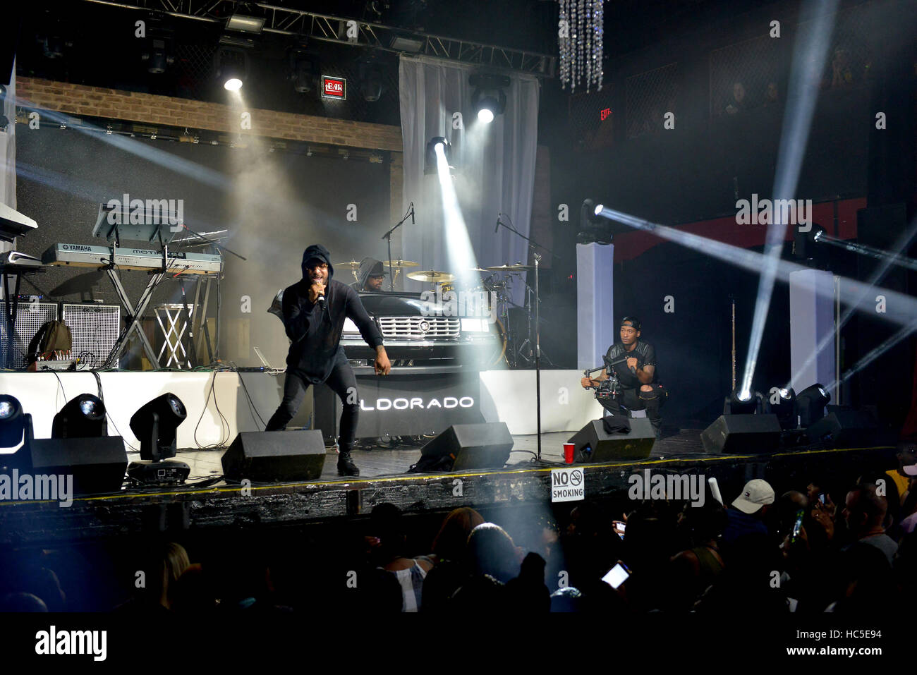 Singer Rio James Ro James performs onstage at Revolution Live Featuring: Ro James Where ...