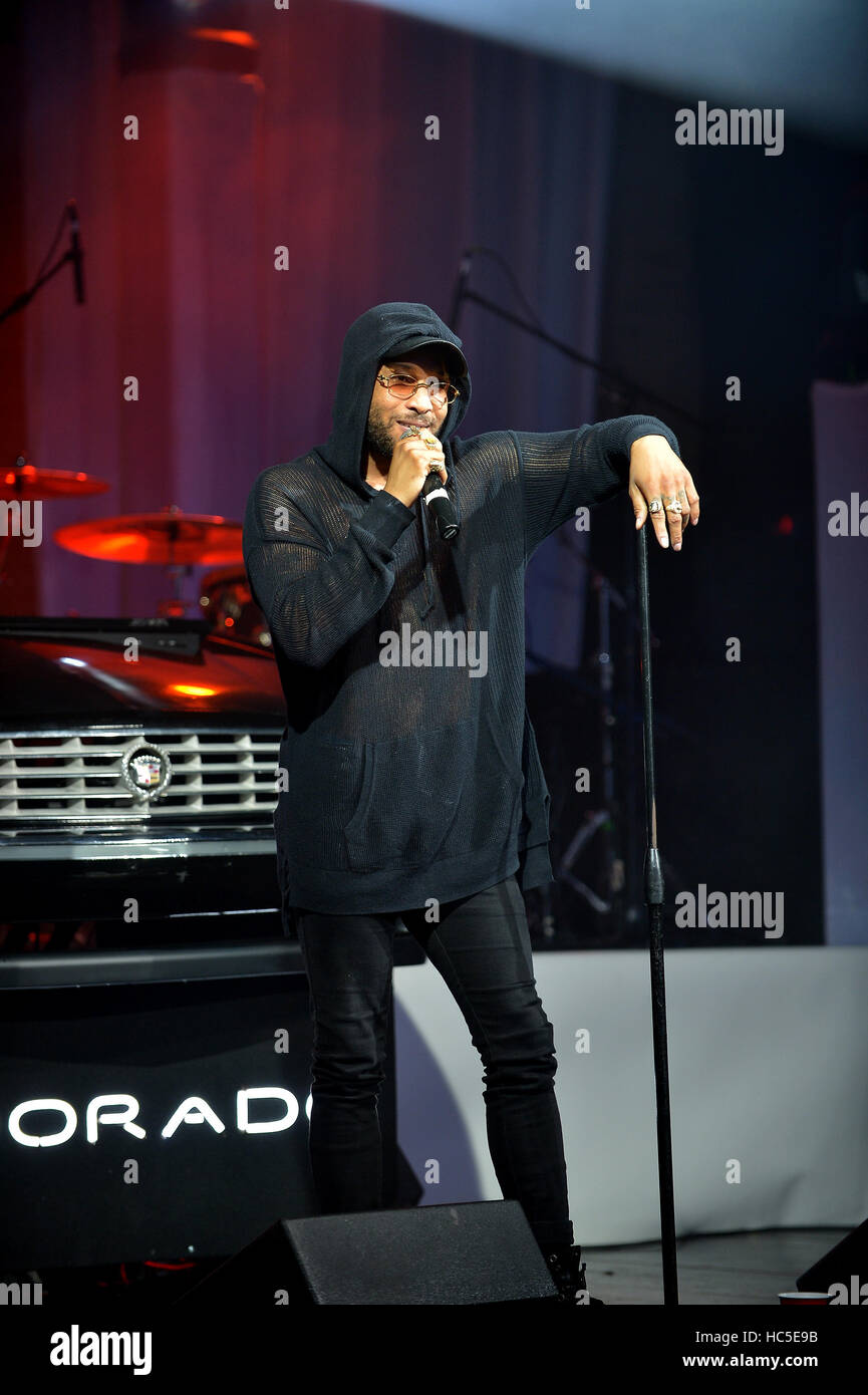 Singer Rio James Ro James performs onstage at Revolution Live Featuring: Ro James Where ...