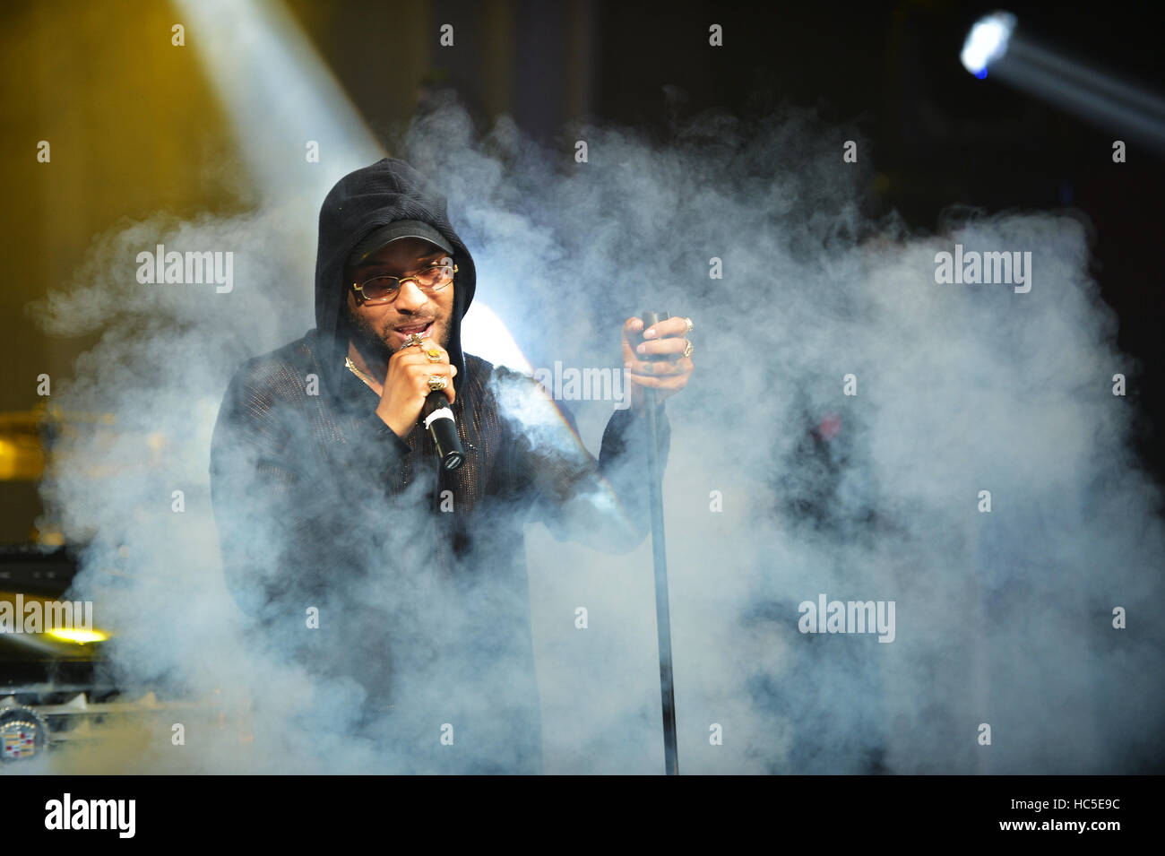 Singer Rio James Ro James performs onstage at Revolution Live Featuring: Ro James Where ...