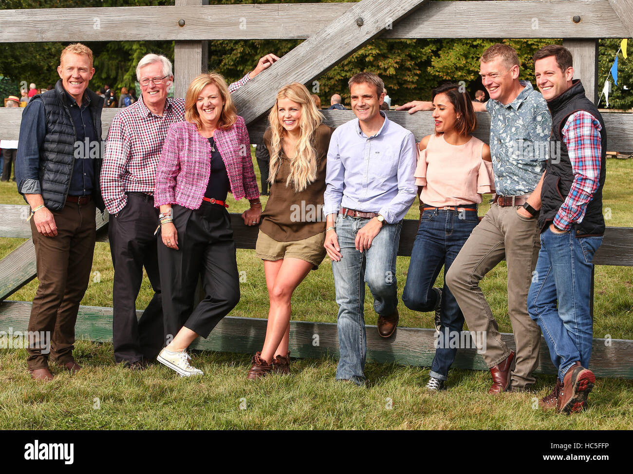 Countryfile presenters attend a photocall during Countryfile Live at