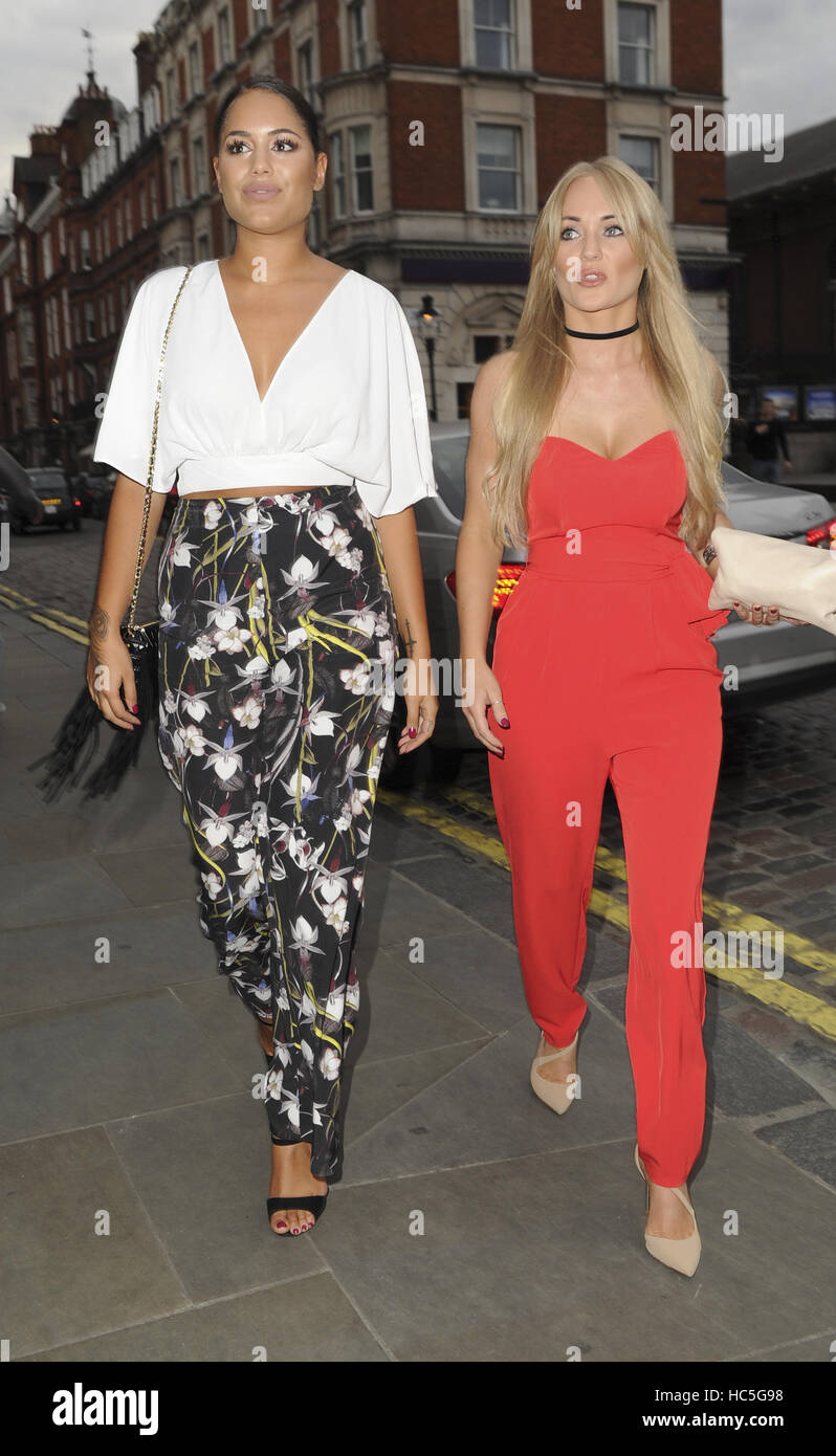 Malin Andersson seen at Lookfantastic and LFBESTOFBRITISH themed