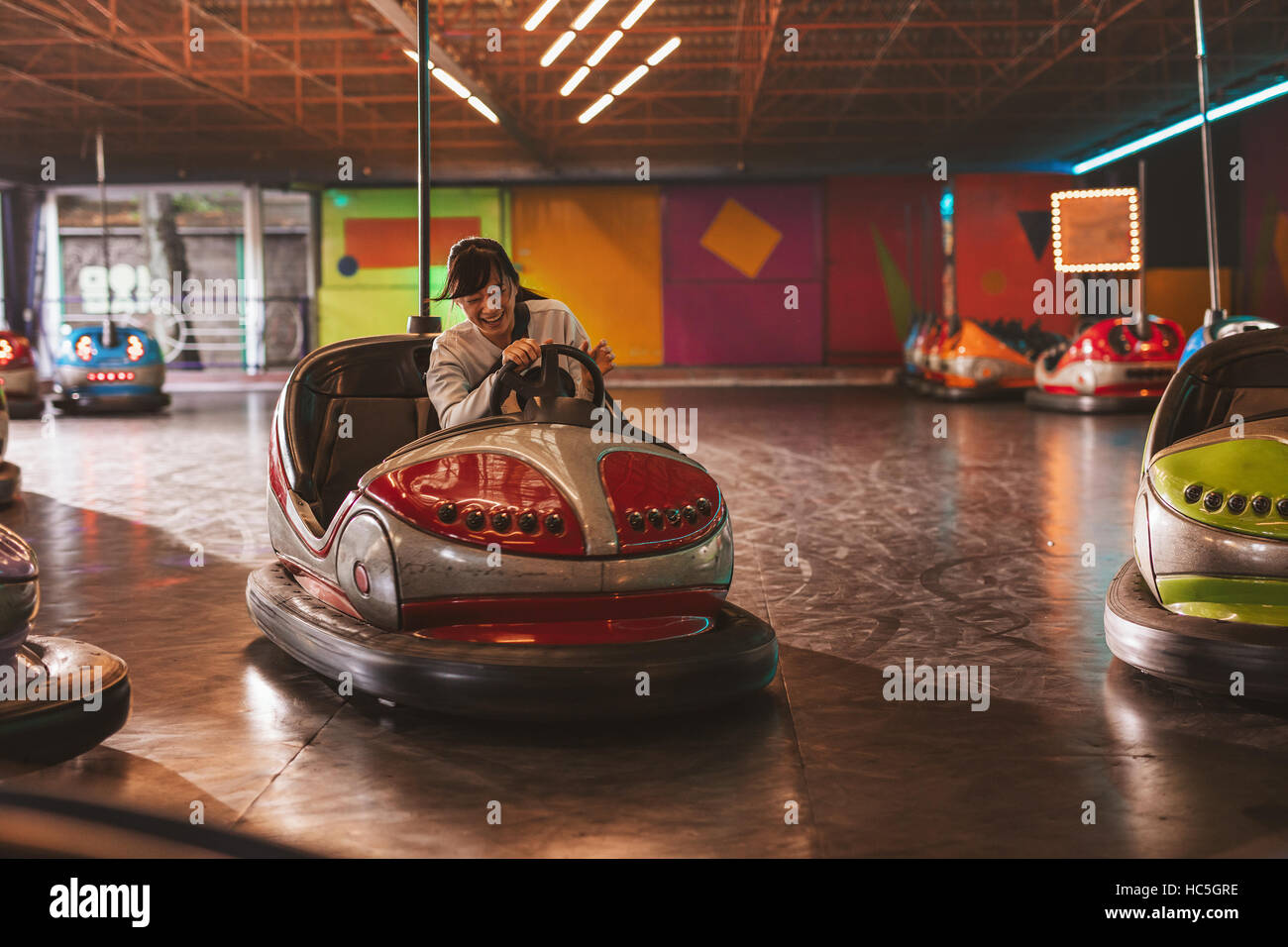 Bumper car hi-res stock photography and images - Alamy