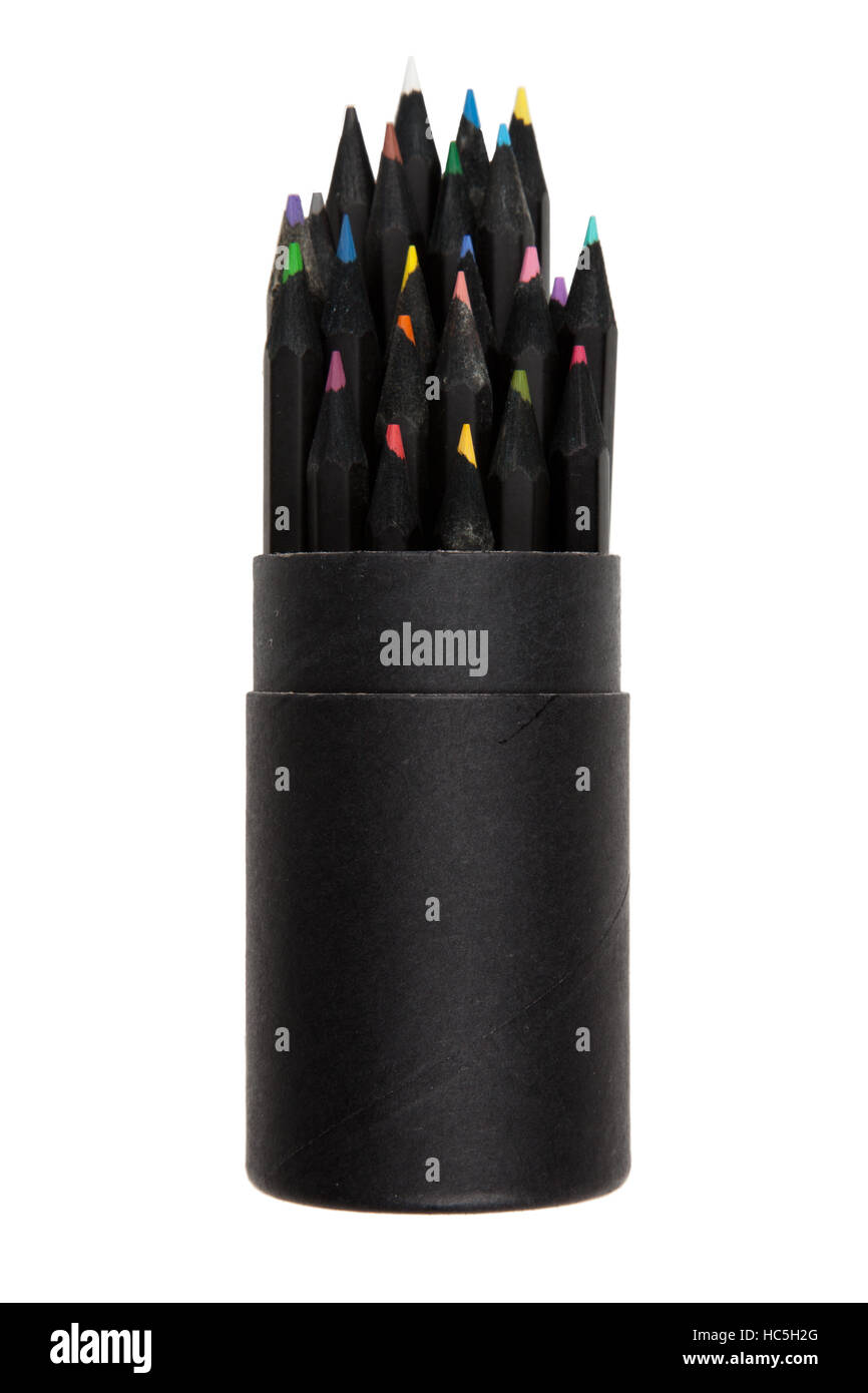 Box of pencils Stock Photo Alamy