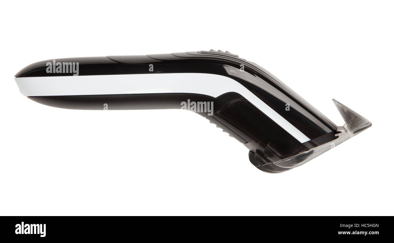 Hair clipper on white background Stock Photo