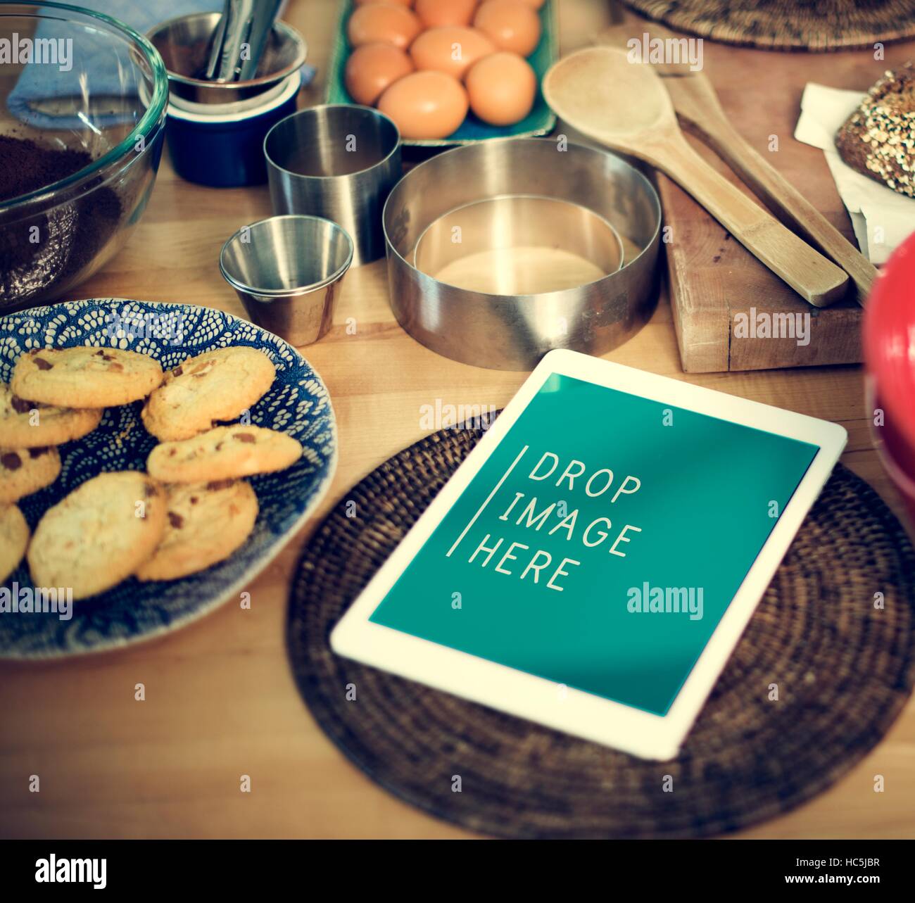 Bakery Baking Cook Eggs Pastry Ingredients Concept Stock Photo Alamy