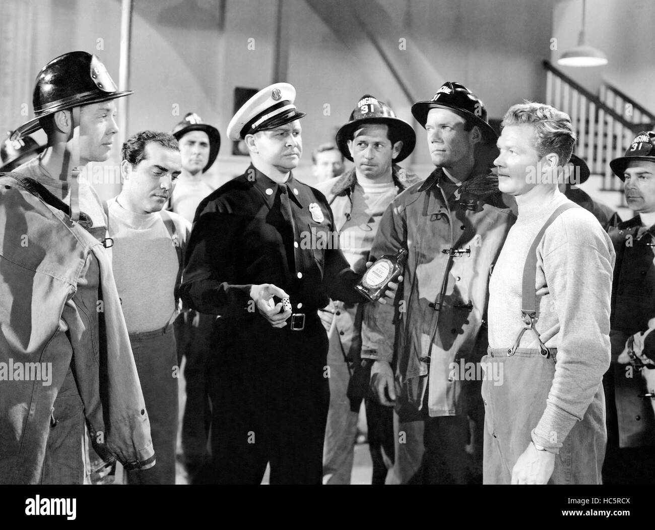 ROOKIE FIREMAN, front from left: Richard Quine, Richard Benedict ...