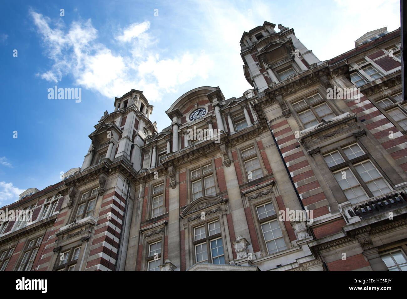 Blythe House currently houses the V & A's national Theatre and Performance Collections, Blythe Road, West Kensington, London, UK Stock Photo