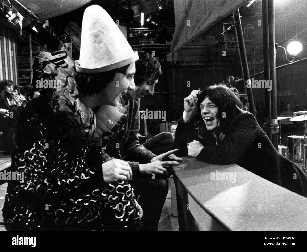 THE ROLLING STONES ROCK & ROLL CIRCUS, Keith Moon, Pete Townshend, Mick ...