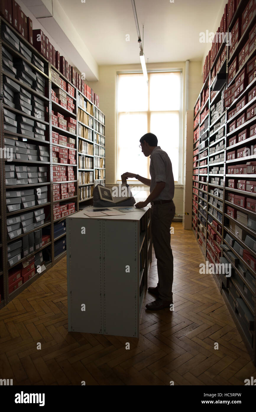 Blythe House currently houses the V & A's national Theatre and Performance Collections, Blythe