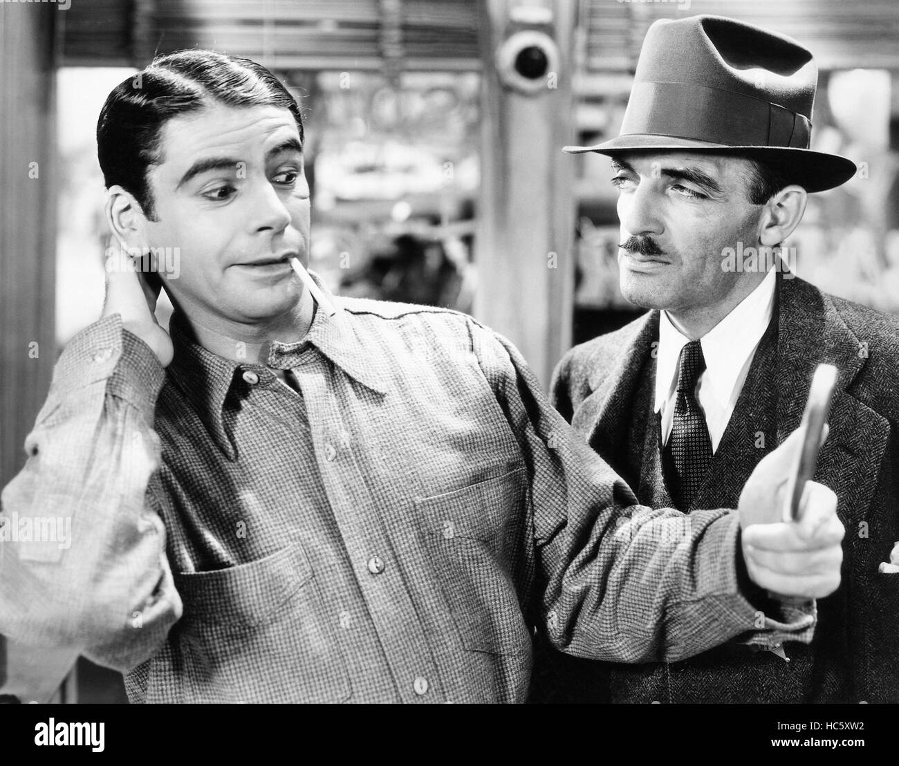 SCARFACE, from left: Paul Muni, C. Henry Gordon, 1932 Stock Photo - Alamy