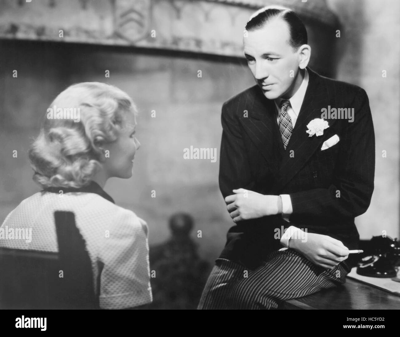 THE SCOUNDREL, from left: Julie Haydon, Noel Coward, 1935 Stock Photo ...