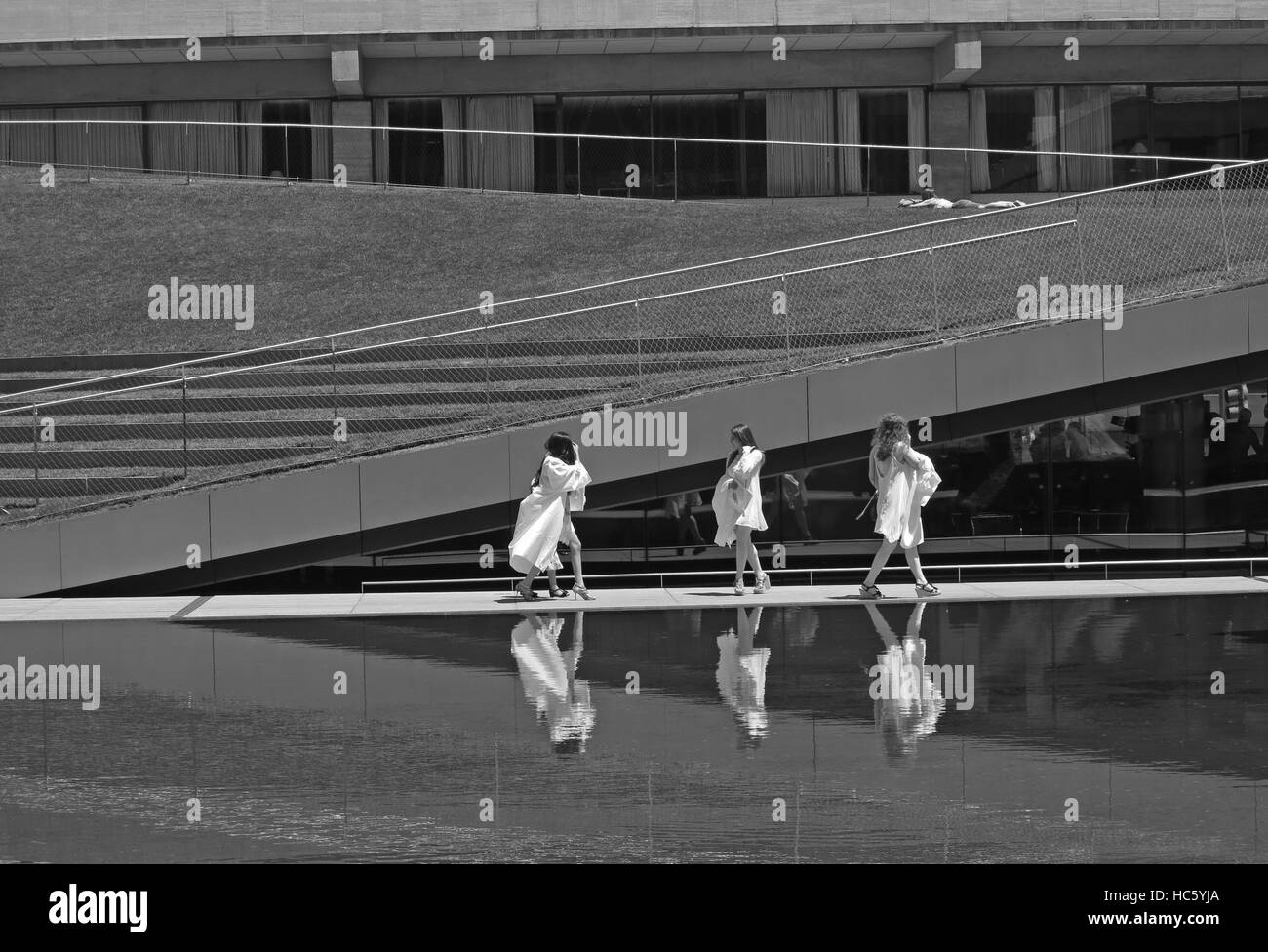 Lincoln Center Graduates Stock Photo Alamy