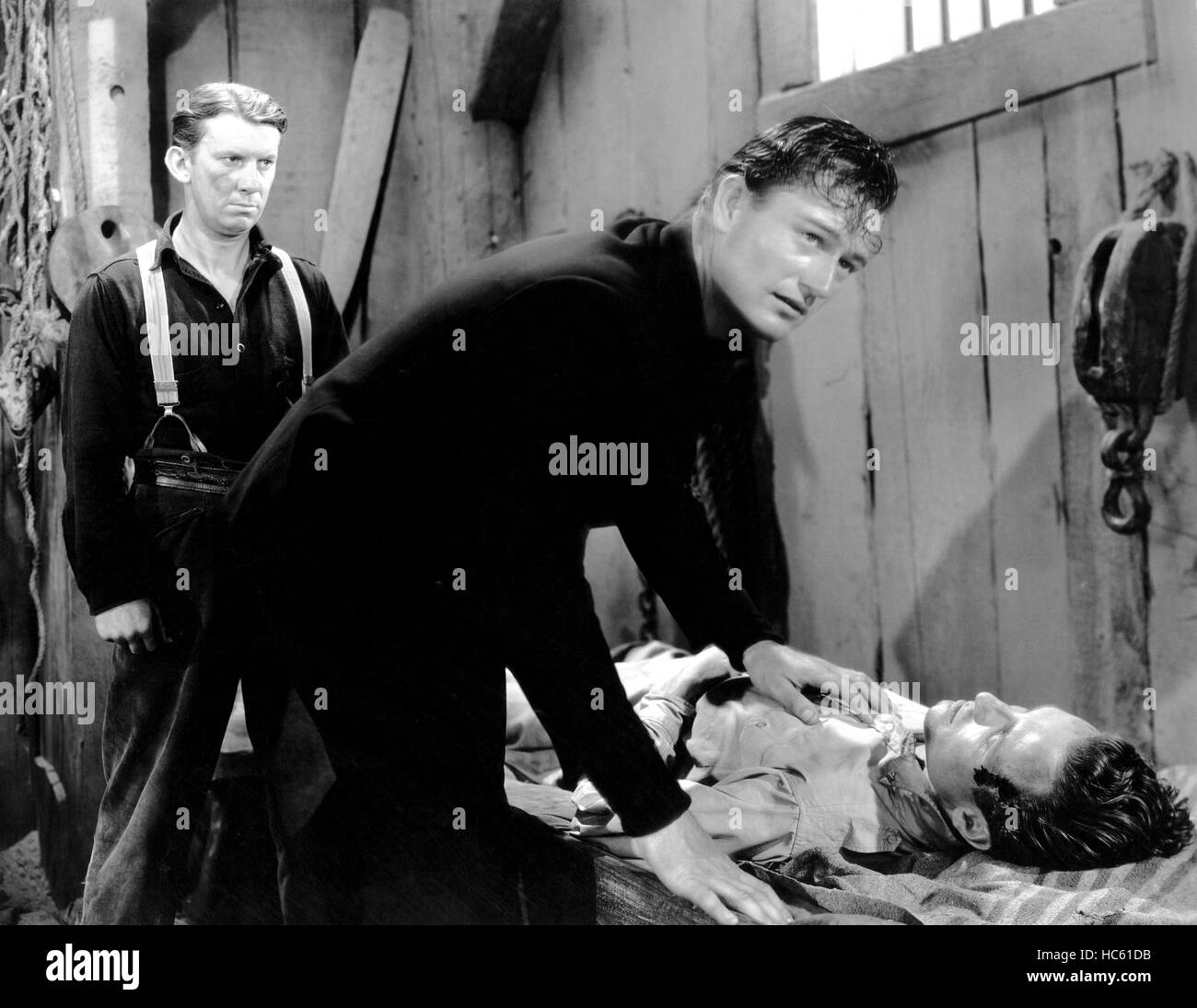 THE SEA SPOILERS, Fuzzy Knight, John Wayne, 1936 Stock Photo Alamy