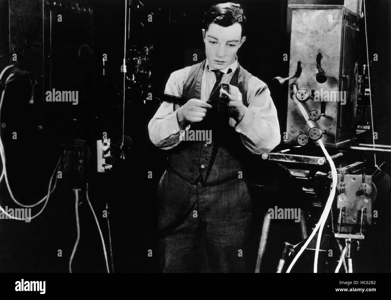SHERLOCK JR., Buster Keaton, 1924 Stock Photo Alamy
