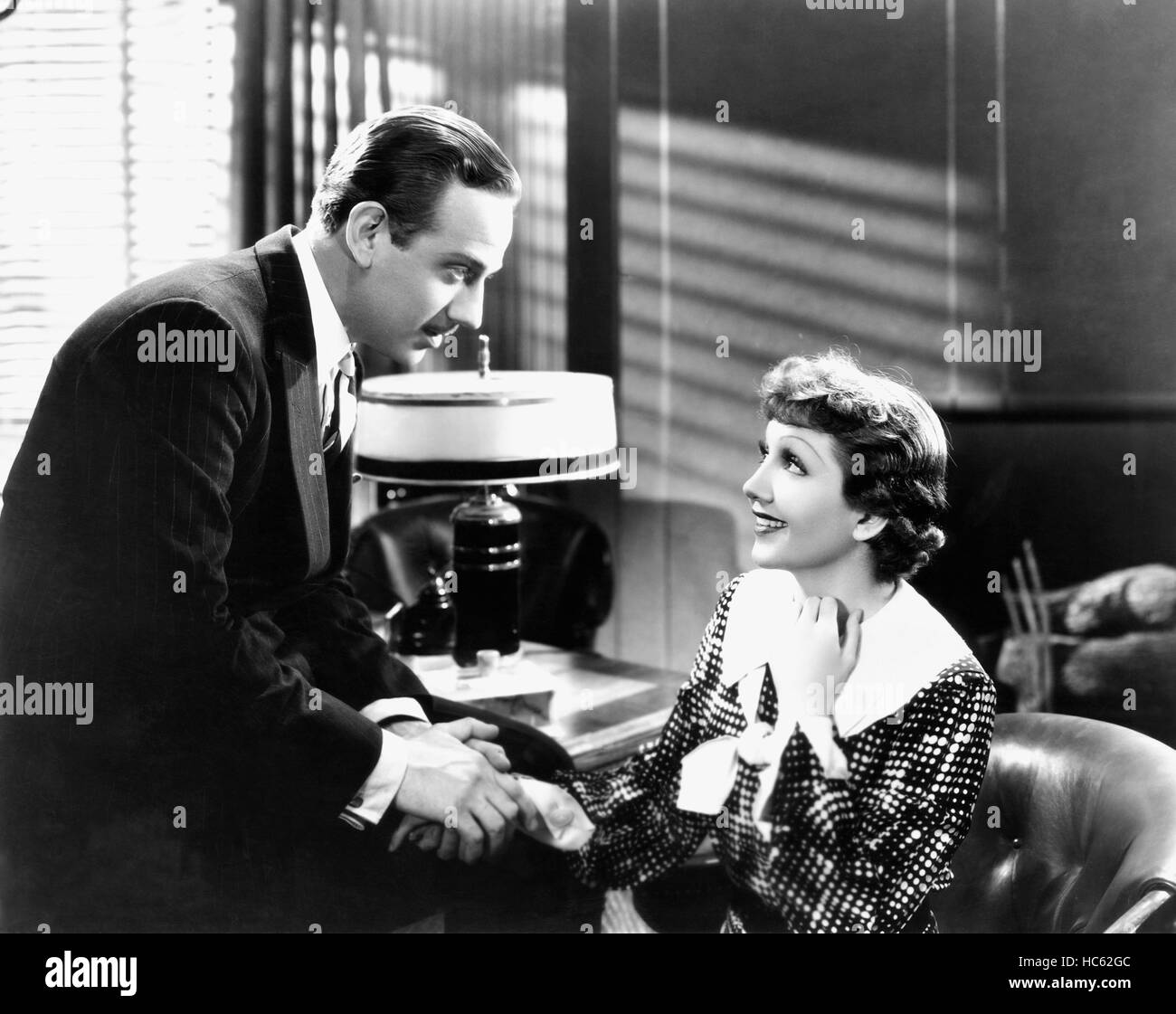 SHE MARRIED HER BOSS, Melvyn Douglas, Claudette Colbert, 1935 Stock Photo -  Alamy