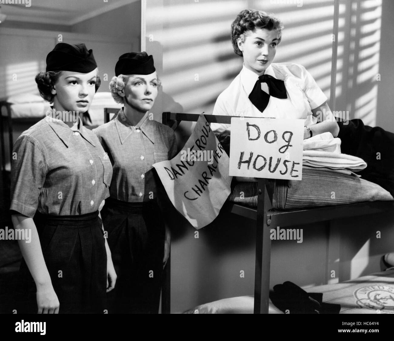 SKIRTS AHOY!, from left Joan Evans, Vivian Blaine, Esther Williams